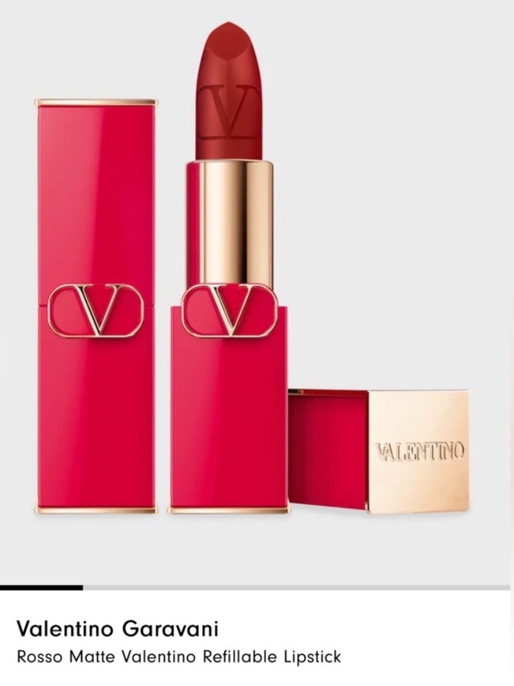 Rosso valentino lipstick